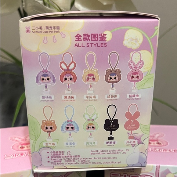 Samuel Blind Plush Character Phone Lanyard NWT retail $25 - Picture 8 of 9